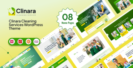 Clinara (v1.0.0) Cleaning Services WordPress Theme