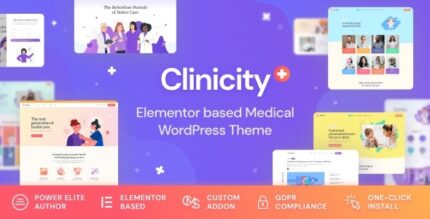 Clinicity (v1.2.1) Health & Medical Elementor Theme
