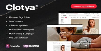 Clotya (v1.5.0) Fashion Store eCommerce Theme