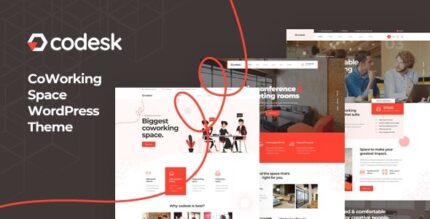 Codesk (v1.2.2) Creative Office Space WordPress Theme