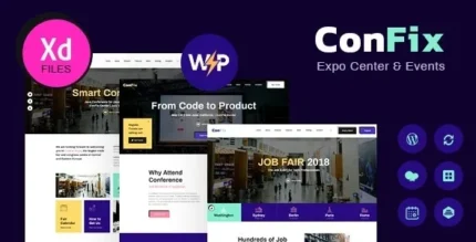 ConFix (v1.0.12) Expo & Events WordPress Theme