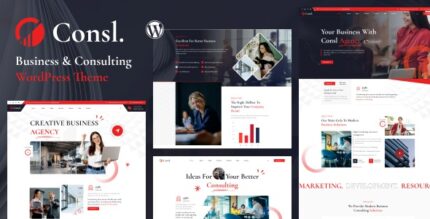 Consl v1.0.1 Consulting Business WordPress Theme