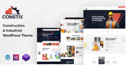 Constix (v1.1.2) Construction Factory & Industrial WordPress Theme