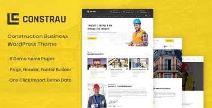 Constrau (v1.3.6) Construction Business WordPress Theme
