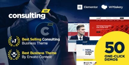 Consulting (v6.7.6) Business, Finance WordPress Theme [Activated]