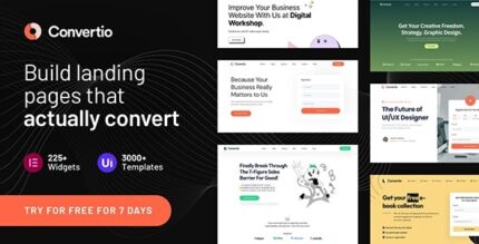 Convertio (v4.3.0) Conversion Optimized Landing Page Theme (Activated)