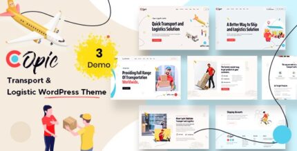 Copic (v1.3) Transport & Logistics WordPress Theme
