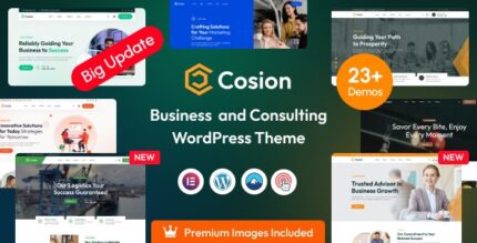 Cosion (v2.0.1) Business Consulting WordPress Theme
