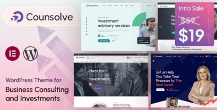 Counsolve (14 November 2025) Consulting & Investments WordPress Theme