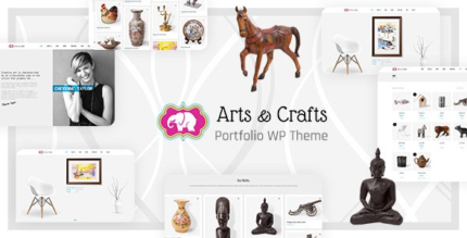 Crafts & Arts (v3.2) Handmade Artist WordPress Theme