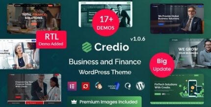 Credio v1.0.9 Business and Finance WordPress