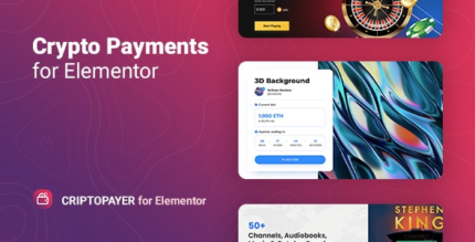 Criptopayer (v1.0.1) Crypto Payment Button for Elementor