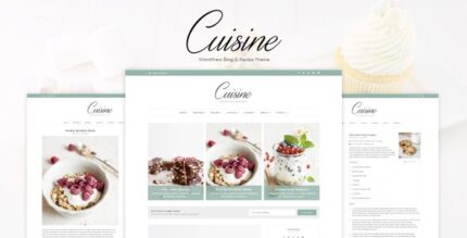 Cuisine v1.13.6 WordPress Blog & Recipe Theme