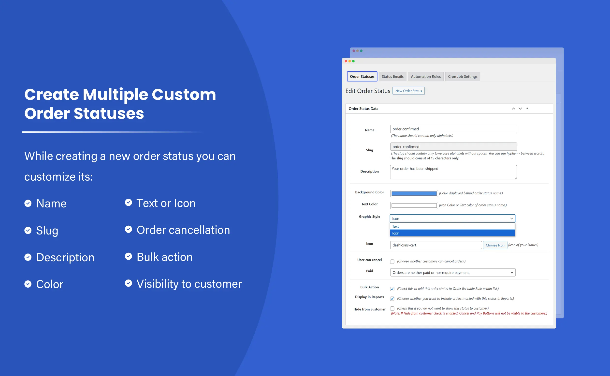 Custom-Order-Status-for-WooCommerce-Nulled.png Custom Order Status for WooCommerce v1.2.1 (by Addify) - Image 1
