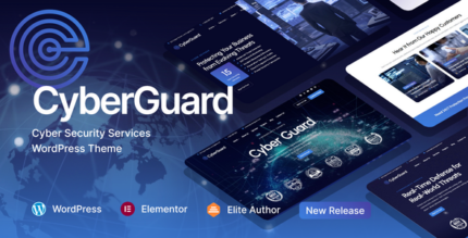 CyberGuard (v1.0.1) Cyber Security Services WP Theme