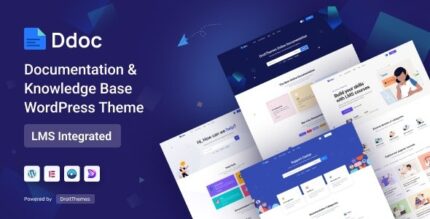 DDoc (v1.1.6) Documentation WordPress Theme