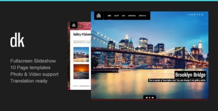 DK (v3.2.2) Photography WordPress