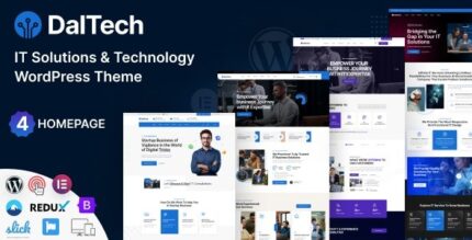 Daltech (v1.1.0) IT Solutions & Technology WordPress Theme