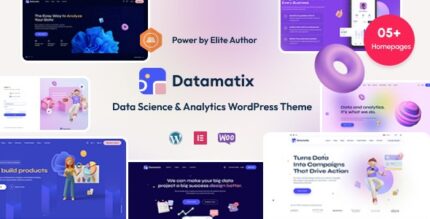 Datamatix v1.2.9 Data Science & Analytics WordPress Theme