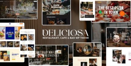 Deliciosa (v1.9.0) Restaurant, Cafe & Bar WordPress Theme