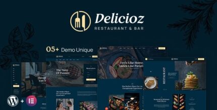 Delicioz (v1.0.21) Restaurant WordPress Theme