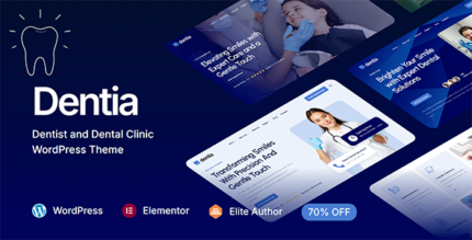 Dentia (v1.0.2) Dentist & Dental Clinic WordPress Theme
