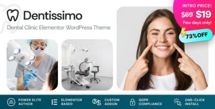 Dentissimo (v1.2.1) Medical & Dentist WordPress Theme