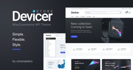 Devicer (v1.2.6) Electronics, Mobile & Tech Store WordPress Theme