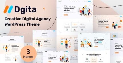 Dgita (v1.0.4) Creative Digital Agency WordPress Theme