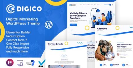 Digico (v1.0) Multipurpose Consulting WordPress Theme