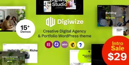 Digiwize (v1.9) Digital Agency & Creative Portfolio WordPress Theme