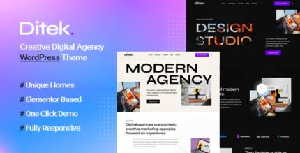 Ditek v1.0.2 Digital Agency Creative Portfolio WordPress Theme