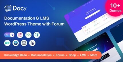 Docy (v4.5.0) Documentation and Forum WordPress Theme
