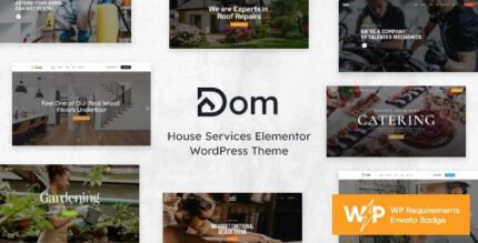 Dom (v1.24.0) House Services Elementor WordPress Theme