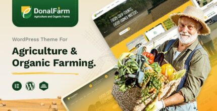 Donalfarm (v1.0.4) Agriculture Organic Farming WordPress Theme