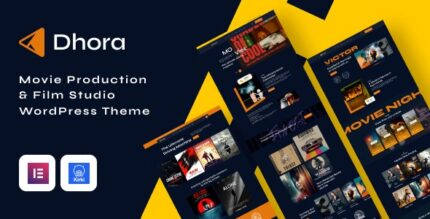 Dhora v1.0.5 Movie and Film Production WordPress Theme