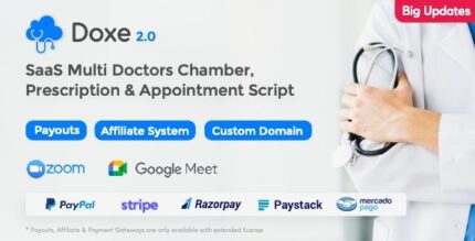 Doxe (v2.3) SaaS Doctors Chamber, Prescription & Appointment System [Activated]