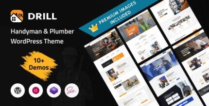 Drill (v2.1.2) Handyman & Plumber Services WordPress Theme