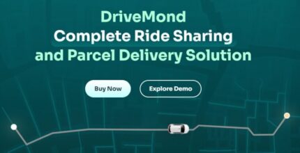 DriveMond v2.5 Ride Sharing & Parcel Delivery Solution Scripts [Activated]