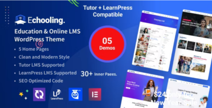 Echooling (v1.2.2) Education WordPress Theme