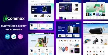 Ecommax (v1.2.5) Electronics & Gadget WooCommerce WordPress Theme [Activated]
