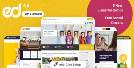 Ed School: Education WordPress Theme v3.25.0