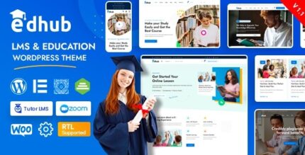 Edhub (v1.7.9) Education WordPress Theme