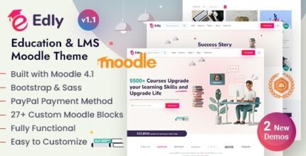 Edly (v2.1) Moodle LMS Education Theme