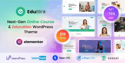 EduBlink (v2.0.11) Education & Online Course WordPress Theme