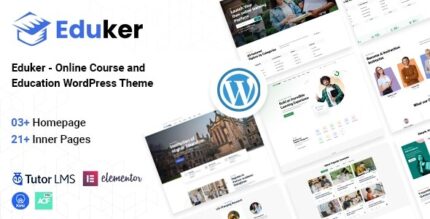 Eduker (v2.0.6) Education WordPress Theme