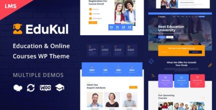 Edukul (v1.32) Online Courses WordPress Theme