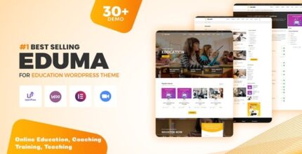 Eduma (v5.8.5) Education WordPress Theme (Activated)