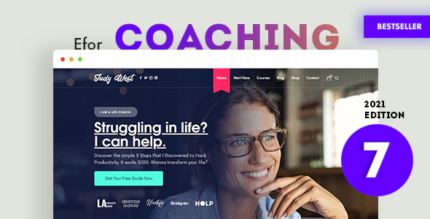 Efor (v13.2.0) Coaching & Online Courses WordPress Theme