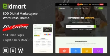 Eidmart (v2.9) Digital Marketplace WordPress Theme